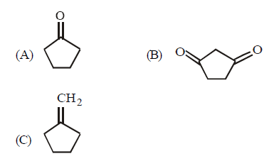 Aldehyde and Ketone mcq question image